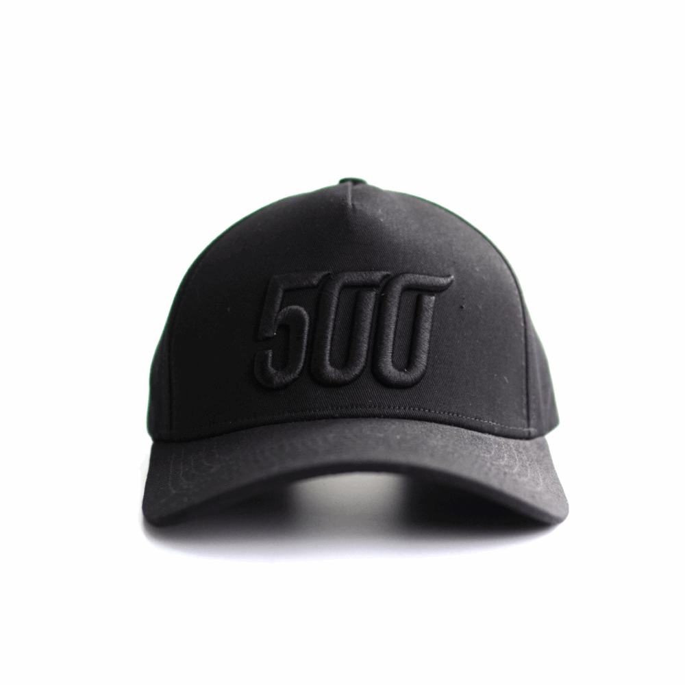 BASEBALL CAP BOCCA - Black 1