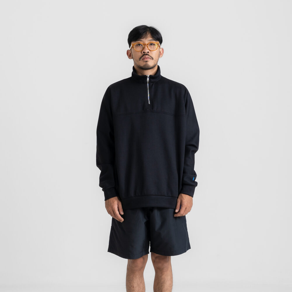 Halfzip Sweater Castle Oversized